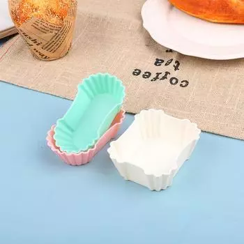 3 шт. термостойкий силиконовый разделитель для блюд Bento, форма для выпечки, лоток для выпечки, многоразовые формы для выпечки, инструменты