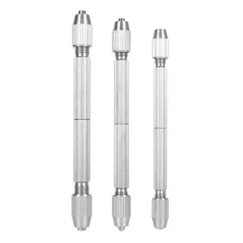 3 шт. тиски для ремонта часов из нержавеющей стали, скручивающиеся, двухсторонние, для ручной дрели своими руками