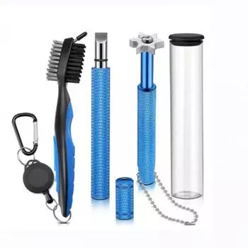 3 шт., точилка для клюшек из нержавеющей стали с 6 головками, подходит для всех утюгов, клиньев для качки/подхода/универсальных клюшек