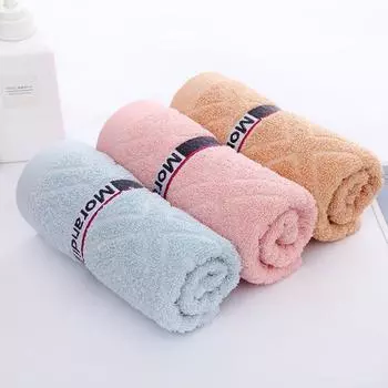 3 шт. толстые и впитывающие полотенца из чистого хлопка, бытовые полотенца для лица и рук 3pcs