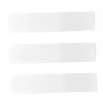 3 шт. трости для альт-саксофона портативный износостойкий прочный усовершенствованный альт-саксофон из смолы белый