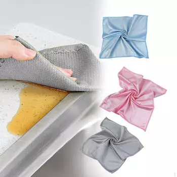 3 шт. Тряпки для полировки из микрофибры, тряпка для уборки, кухонные полотенца для мытья посуды