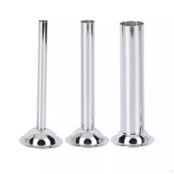 3 шт. трубки для начинки колбас из нержавеющей стали, насадка для наполнения, воронка, руководство