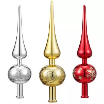 3 шт. тыквенная верхушка для дерева, звезда, рождественское золотое украшение, украшения, верхушка, украшение, пластиковая ветка XXL