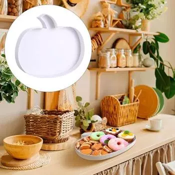 3 шт. Тыквенные картонные буквы для наполнения осенних колбасных изделий для детских праздников, прочная закуска из белого картона