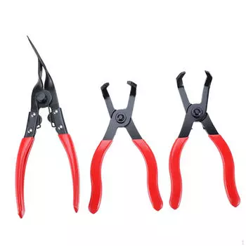 3 шт. угловых плоскогубцев для нажимных штифтов, набор плоскогубцев 30° 80°, инструмент для снятия зажимов, 30 градусов 80