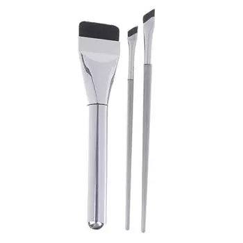 3 шт. ультратонкая кисть для тональной основы, одна линия, ультратонкая кисть для нанесения консилера, подводки для глаз, набор кистей для макияжа onesize