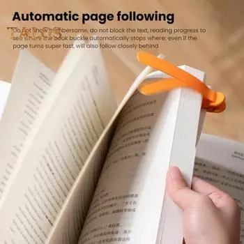 3 шт., умная закладка, силиконовый книжный маркер, яркий цвет, легкий портативный аксессуар для книги, зажим для трекера страниц 3pcs разноцветный