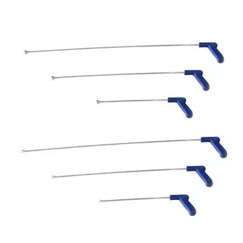 3 шт. универсальных стержней для удаления вмятин без покраски с нескользящей ручкой, портативный инструмент для ремонта кузова автомобиля для вмятин на дверях кузова грузовика