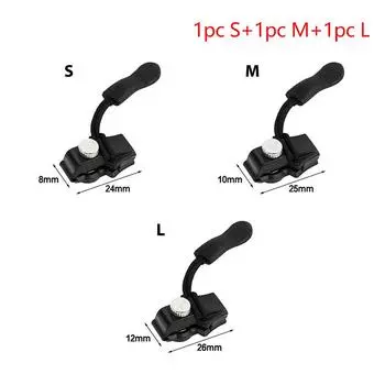 3 шт. универсальный комплект для мгновенного ремонта молнии, прочный сменный слайдер для молнии, тянущий механизм для куртки, сумки, пальто MIX