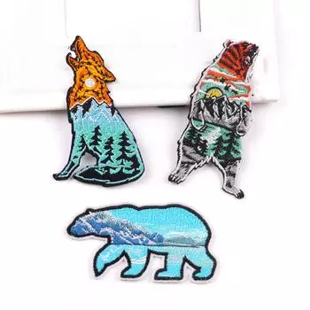 3 шт./упак. плавкая нашивка с вышивкой, гладильная нашивка для одежды, термоклеевые нашивки для курток, джинсов, рюкзак, гладильная нашивка для шитья