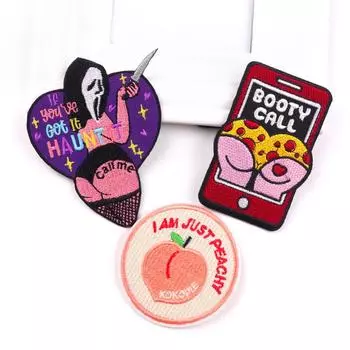 3 шт./упак. плавкая нашивка с вышивкой, гладильная нашивка для одежды, термоклеевые нашивки для курток, джинсов, рюкзак, гладильная нашивка для шитья