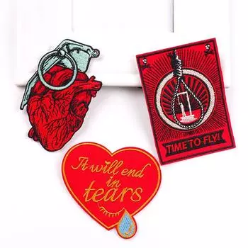 3 шт./упак. плавкая нашивка с вышивкой, гладильная нашивка для одежды, термоклеевые нашивки для курток, джинсов, рюкзак, гладильная нашивка для шитья