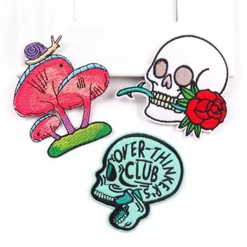 3 шт./упак. плавкая нашивка с вышивкой, гладильная нашивка для одежды, термоклеевые нашивки для курток, джинсов, рюкзак, гладильная нашивка для шитья