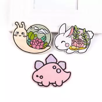 3 шт./упак. плавкая нашивка с вышивкой, гладильная нашивка для одежды, термоклеевые нашивки для курток, джинсов, рюкзак, гладильная нашивка для шитья