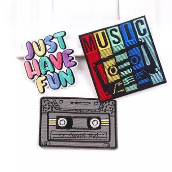 3 шт./упак. плавкая нашивка с вышивкой, гладильная нашивка для одежды, термоклеевые нашивки для курток, джинсов, рюкзак, гладильная нашивка для шитья