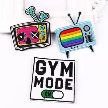 3 шт./упак. плавкая нашивка с вышивкой, гладильная нашивка для одежды, термоклеевые нашивки для курток, джинсов, рюкзак, гладильная нашивка для шитья