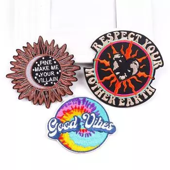 3 шт./упак. плавкая нашивка с вышивкой, гладильная нашивка для одежды, термоклеевые нашивки для курток, джинсов, рюкзак, гладильная нашивка для шитья