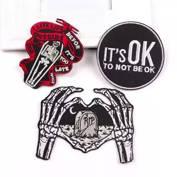 3 шт./упак. плавкая нашивка с вышивкой, гладильная нашивка для одежды, термоклеевые нашивки для курток, джинсов, рюкзак, гладильная нашивка для шитья