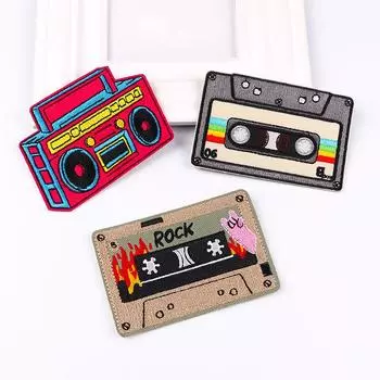 3 шт./упак. плавкая нашивка с вышивкой, гладильная нашивка для одежды, термоклеевые нашивки для курток, джинсов, рюкзак, гладильная нашивка для шитья