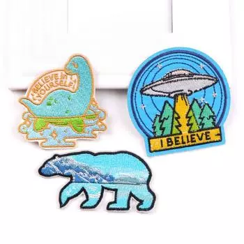 3 шт./упак. плавкая нашивка с вышивкой, гладильная нашивка для одежды, термоклеевые нашивки для курток, джинсов, рюкзак, гладильная нашивка для шитья