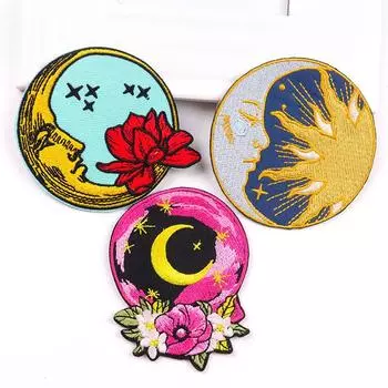 3 шт./упак. плавкая нашивка с вышивкой, гладильная нашивка для одежды, термоклеевые нашивки для курток, джинсов, рюкзак, гладильная нашивка для шитья