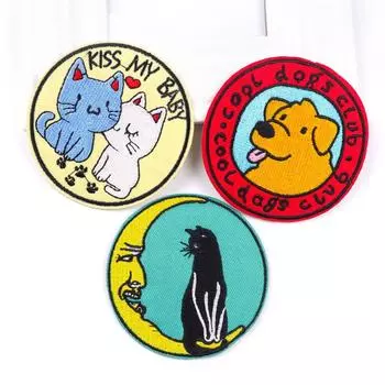 3 шт./упак. плавкая нашивка с вышивкой, гладильная нашивка для одежды, термоклеевые нашивки для курток, джинсов, рюкзак, гладильная нашивка для шитья