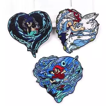 3 шт./упак. плавкая нашивка с вышивкой, гладильная нашивка для одежды, термоклеевые нашивки для курток, джинсов, рюкзак, гладильная нашивка для шитья