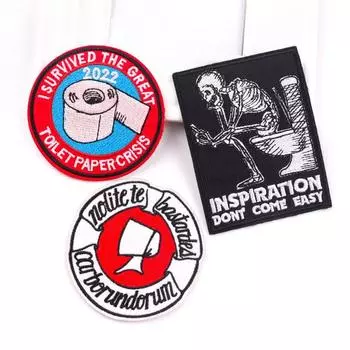 3 шт./упак. плавкая нашивка с вышивкой, гладильная нашивка для одежды, термоклеевые нашивки для курток, джинсов, рюкзак, гладильная нашивка для шитья