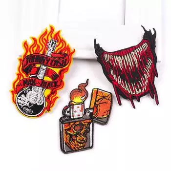 3 шт./упак. плавкая нашивка с вышивкой, гладильная нашивка для одежды, термоклеевые нашивки для курток, джинсов, рюкзак, гладильная нашивка для шитья