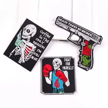 3 шт./упак. плавкая нашивка с вышивкой, гладильная нашивка для одежды, термоклеевые нашивки для курток, джинсов, рюкзак, гладильная нашивка для шитья