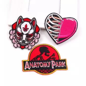 3 шт./упак. плавкая нашивка с вышивкой, гладильная нашивка для одежды, термоклеевые нашивки для курток, джинсов, рюкзак, гладильная нашивка для шитья