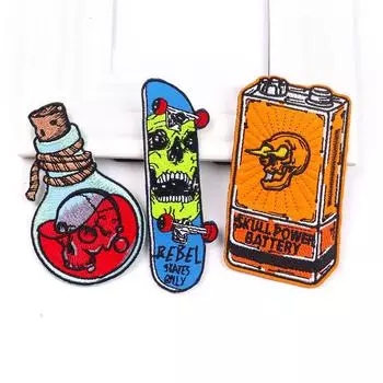 3 шт./упак. плавкая нашивка с вышивкой, гладильная нашивка для одежды, термоклеевые нашивки для курток, джинсов, рюкзак, гладильная нашивка для шитья