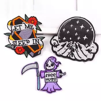 3 шт./упак. плавкая нашивка с вышивкой, гладильная нашивка для одежды, термоклеевые нашивки для курток, джинсов, рюкзак, гладильная нашивка для шитья