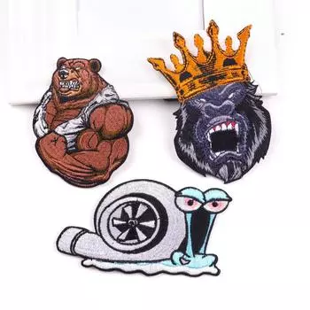 3 шт./упак. плавкая нашивка с вышивкой, гладильная нашивка для одежды, термоклеевые нашивки для курток, джинсов, рюкзак, гладильная нашивка для шитья