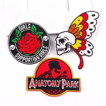 3 шт./упак. плавкая нашивка с вышивкой, гладильная нашивка для одежды, термоклеевые нашивки для курток, джинсов, рюкзак, гладильная нашивка для шитья