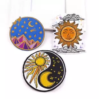 3 шт./упак. плавкая нашивка с вышивкой, гладильная нашивка для одежды, термоклеевые нашивки для курток, джинсов, рюкзак, гладильная нашивка для шитья