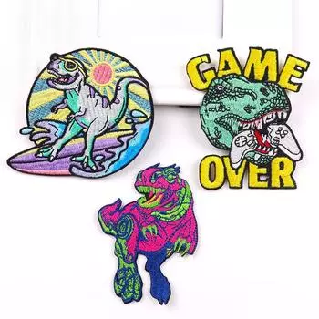 3 шт./упак. плавкая нашивка с вышивкой, гладильная нашивка для одежды, термоклеевые нашивки для курток, джинсов, рюкзак, гладильная нашивка для шитья