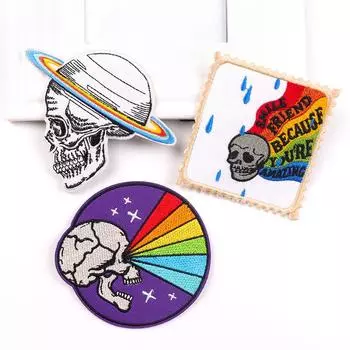 3 шт./упак. плавкая нашивка с вышивкой, гладильная нашивка для одежды, термоклеевые нашивки для курток, джинсов, рюкзак, гладильная нашивка для шитья