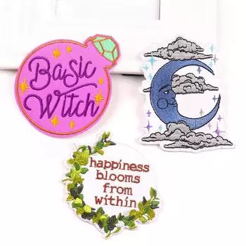 3 шт./упак. плавкая нашивка с вышивкой, гладильная нашивка для одежды, термоклеевые нашивки для курток, джинсов, рюкзак, гладильная нашивка для шитья