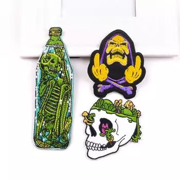 3 шт./упак. плавкая нашивка с вышивкой, гладильная нашивка для одежды, термоклеевые нашивки для курток, джинсов, рюкзак, гладильная нашивка для шитья