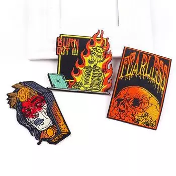 3 шт./упак. плавкая нашивка с вышивкой, гладильная нашивка для одежды, термоклеевые нашивки для курток, джинсов, рюкзак, гладильная нашивка для шитья