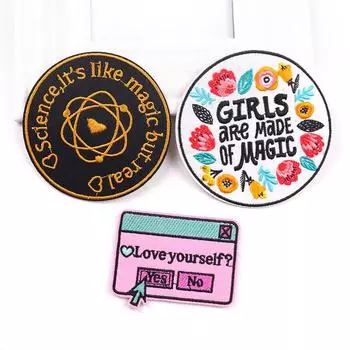 3 шт./упак. плавкая нашивка с вышивкой, гладильная нашивка для одежды, термоклеевые нашивки для курток, джинсов, рюкзак, гладильная нашивка для шитья