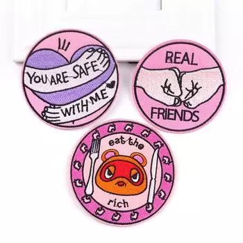 3 шт./упак. плавкая нашивка с вышивкой, гладильная нашивка для одежды, термоклеевые нашивки для курток, джинсов, рюкзак, гладильная нашивка для шитья