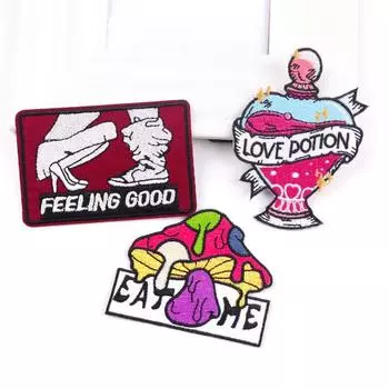 3 шт./упак. плавкая нашивка с вышивкой, гладильная нашивка для одежды, термоклеевые нашивки для курток, джинсов, рюкзак, гладильная нашивка для шитья