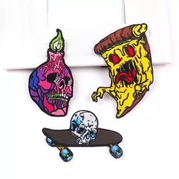 3 шт./упак. плавкая нашивка с вышивкой, гладильная нашивка для одежды, термоклеевые нашивки для курток, джинсов, рюкзак, гладильная нашивка для шитья