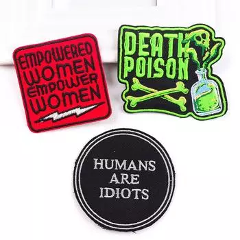 3 шт./упак. плавкая нашивка с вышивкой, гладильная нашивка для одежды, термоклеевые нашивки для курток, джинсов, рюкзак, гладильная нашивка для шитья