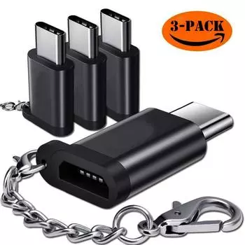 3 шт. USB-адаптер TypeC Micro USB «мама» к разъему «вилка» USBC Android зарядное устройство конвертер аксессуары