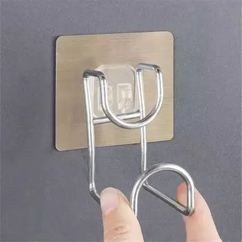 3 шт. Утолщенная нержавеющая сталь Держатель крючок для мотоциклетного шлема Стойка для куртки и сумки Настенный вешалка