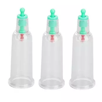 3 шт. Вакуумная баночная банка для массажа пальцев, оздоровительная баночная банка с сильным вакуумным присосом, маленькая баночка для пальцев